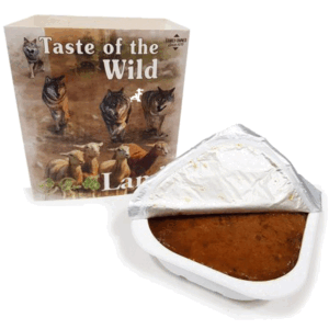 خوراک کاسه ای مخصوص سگ با طعمگوشت بره برند Taste of the wild
