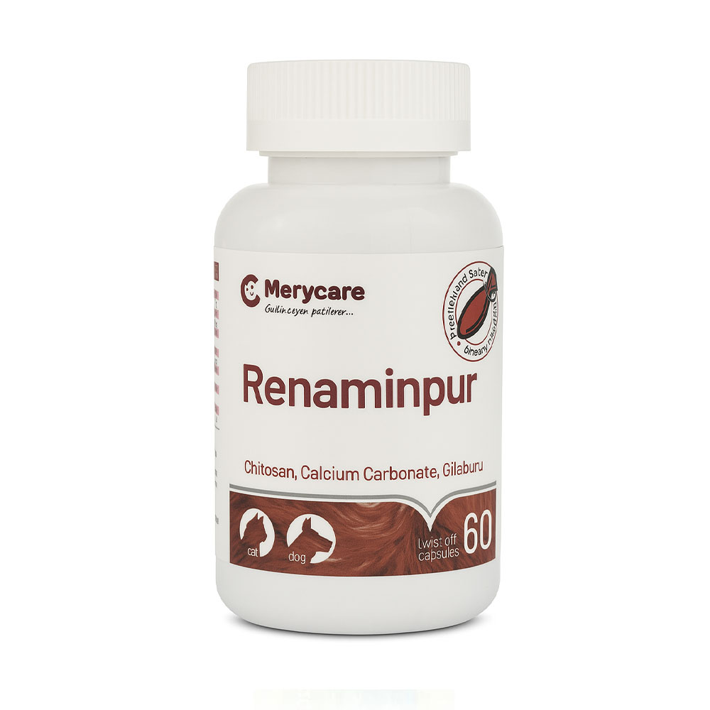 قرص مکمل غذایی کلیه سگ و گربه Renaminpur برند Merycare