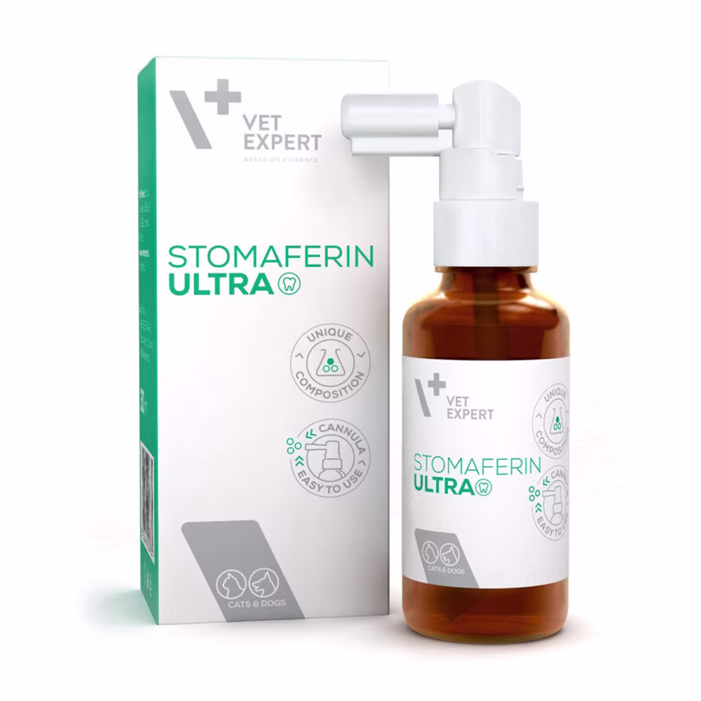 ژل تخصصی دهان و دندان سگ و گربه وت اکسپرت (VetExpert) مدل Stomaferin Ultra
