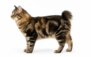 عکس گربه نژاد کورلیان بابتیل موبلند | Kurilian Bobtail Longhair