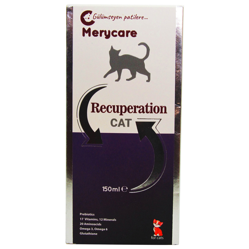 شربت تقویت‌کننده سلامت گربه‌ Recuperation برند MeryCare
