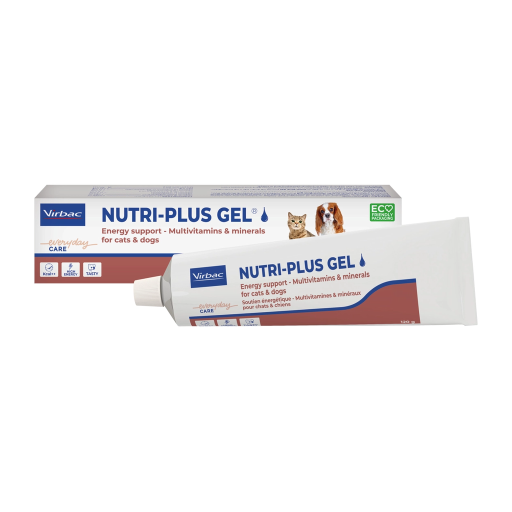 خمیر تقویتی نوتری پلاس ژل ویرباک سگ و گربه ۱۲۰ گرم